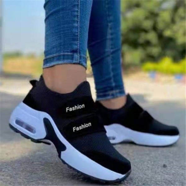 Size:4.5-11 Women Casual Breathable Thick-soled Sneakers