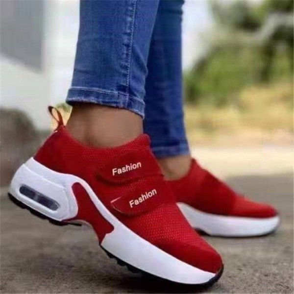 Size:4.5-11 Women Casual Breathable Thick-soled Sneakers