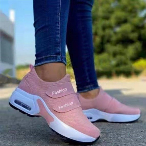 Size:4.5-11 Women Casual Breathable Thick-soled Sneakers