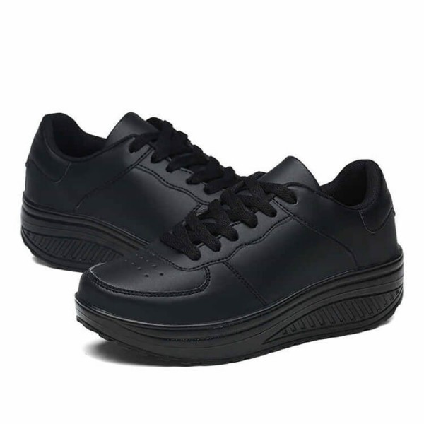 Size:4.5-10 Women Casual Plus Size Lace-Up Shoes