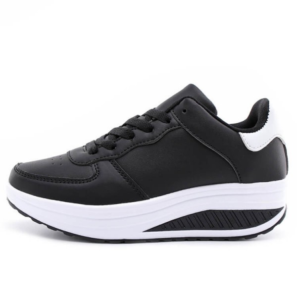 Size:4.5-10 Women Casual Plus Size Lace-Up Shoes