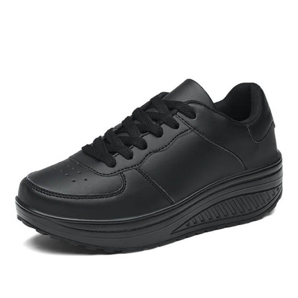 Size:4.5-10 Women Casual Plus Size Lace-Up Shoes