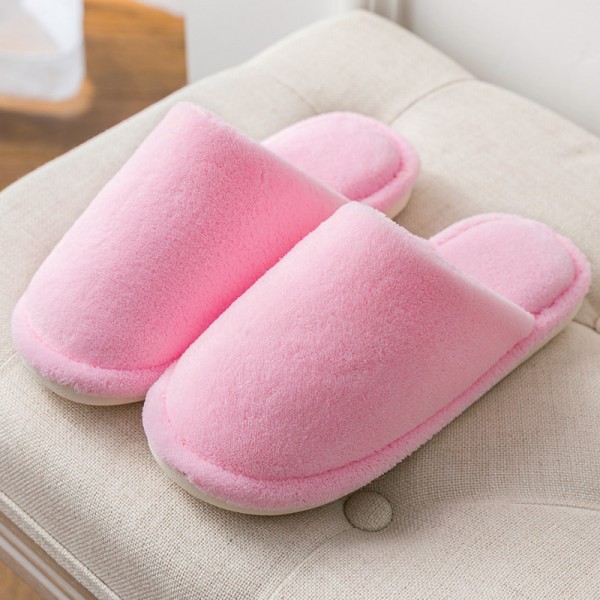 Size:6-13 Women Winter Plush Soft House Slippers