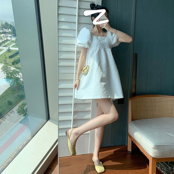 Women Summer Chic Style Square Toe Ankle Strap Sling BackLow Heel Mules Sandals